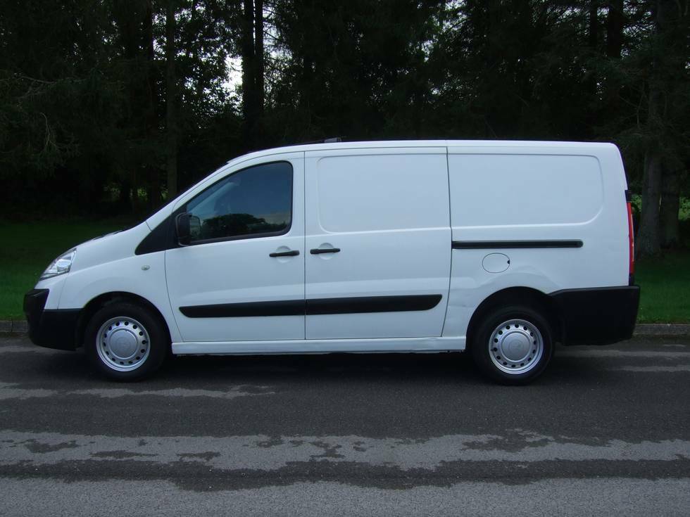 Citroen Dispatch 1200 1.6 Hdi 90 H1 Van LJ63LNU White #2