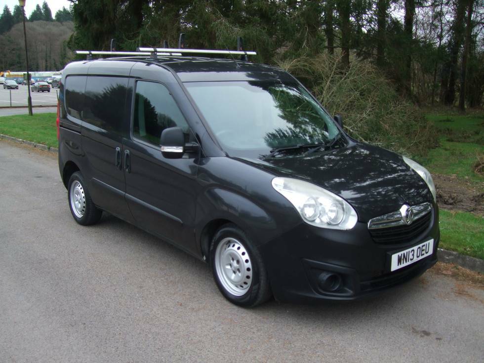 Vauxhall Combo 2000 1.3 Cdti 16V H1 Van Black #4