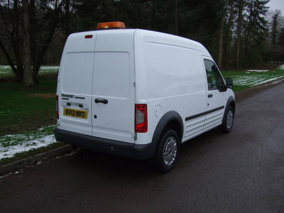 Ford Transit Connect High Roof Crew Van Tdci 90Ps White #6