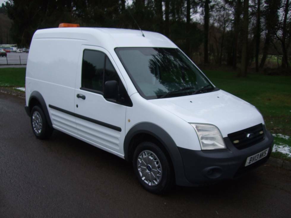 Ford Transit Connect High Roof Crew Van Tdci 90Ps White #4