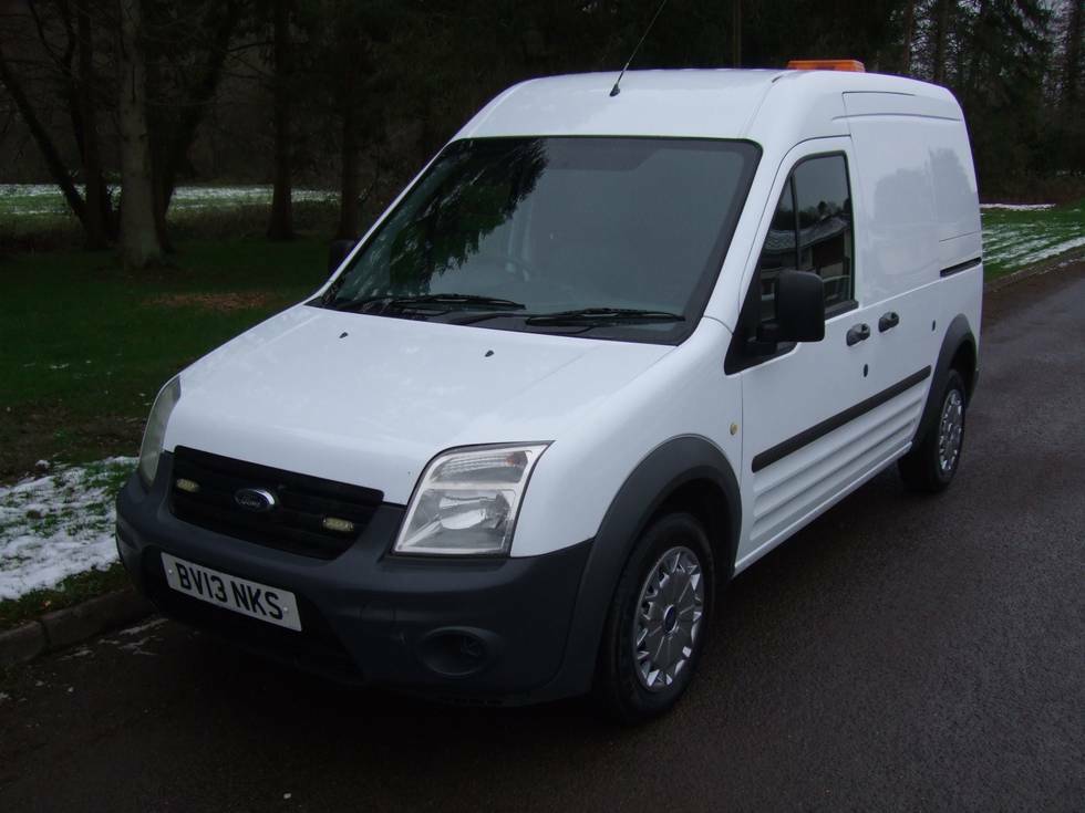 Ford Transit Connect High Roof Crew Van Tdci 90Ps White