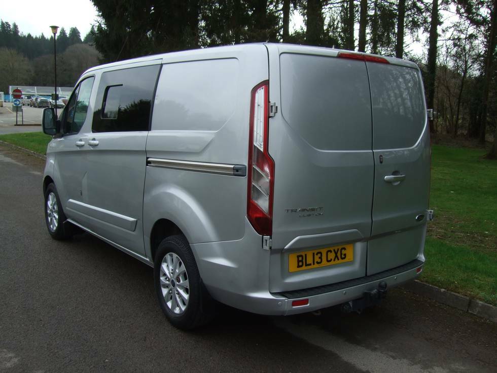 Ford Transit Custom 2.2 Tdci 125Ps Low Roof Van BL13CXG Silver #3