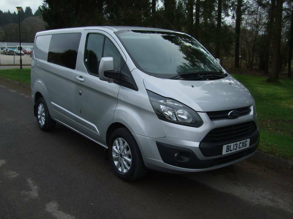 Ford Transit Custom 2.2 Tdci 125Ps Low Roof Van BL13CXG Silver #4