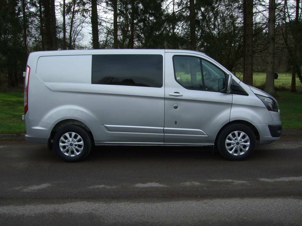 Ford Transit Custom 2.2 Tdci 125Ps Low Roof Van BL13CXG Silver #5