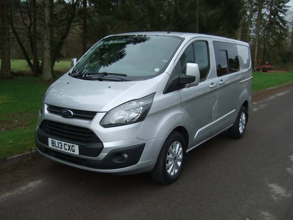 Ford Transit Custom 2.2 Tdci 125Ps Low Roof Van Silver