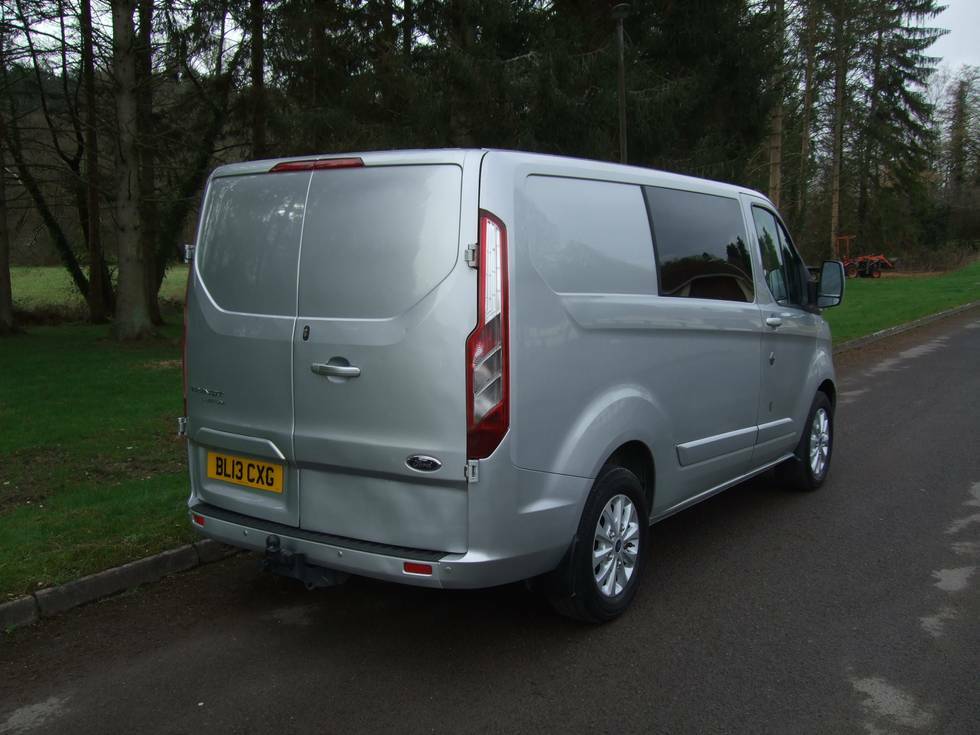 Ford Transit Custom 2.2 Tdci 125Ps Low Roof Van BL13CXG Silver #6