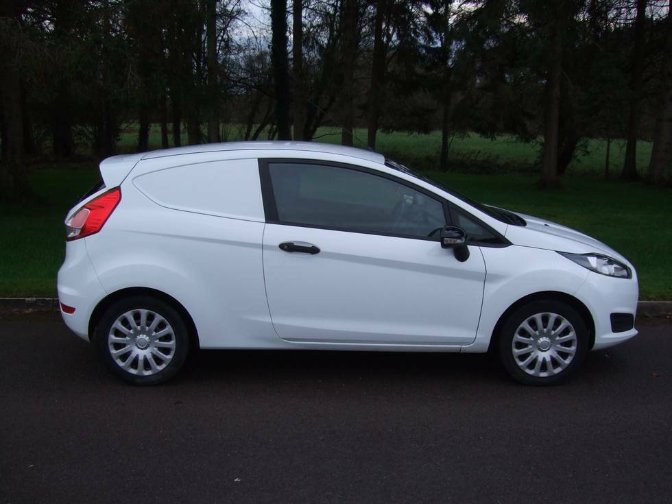 Ford Fiesta Base Tdci YS66YPR White #5