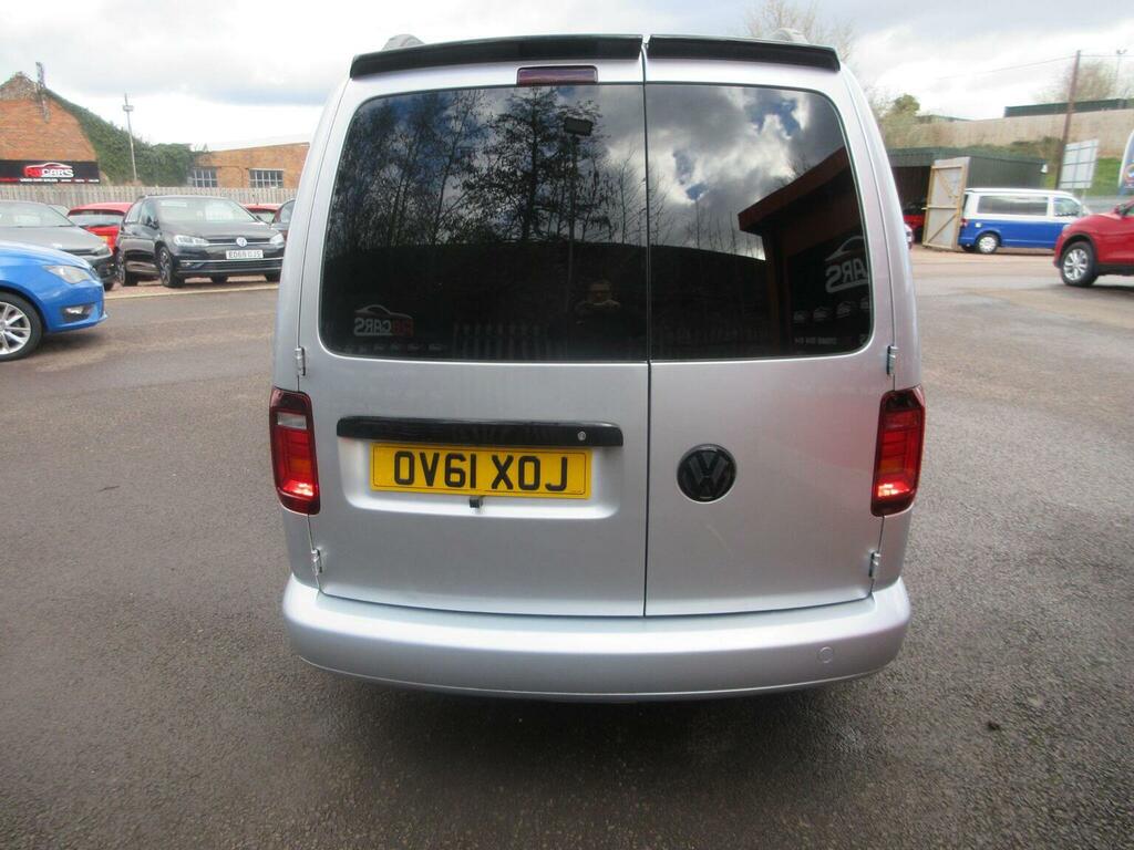 Volkswagen Caddy Maxi Panel Van 1.6 Tdi C20 Maxi Fwd 201161 Silver #5