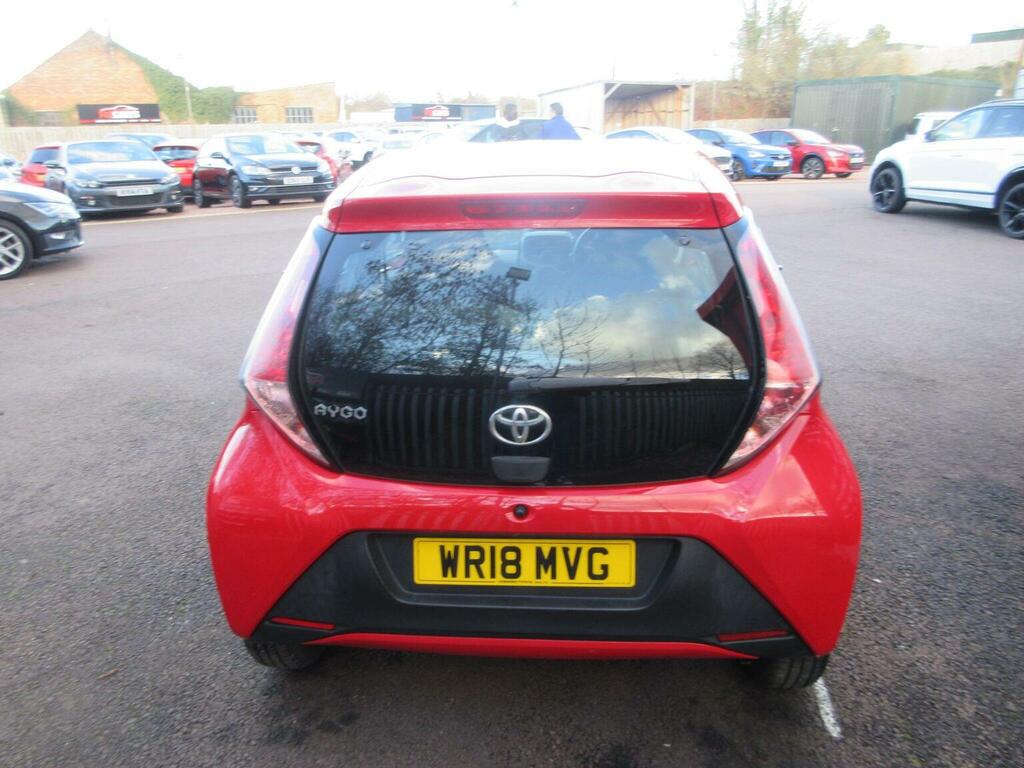 Toyota Aygo Hatchback 1.0 Vvt-i X-play Euro 6 201818 WR18MVG Red #5
