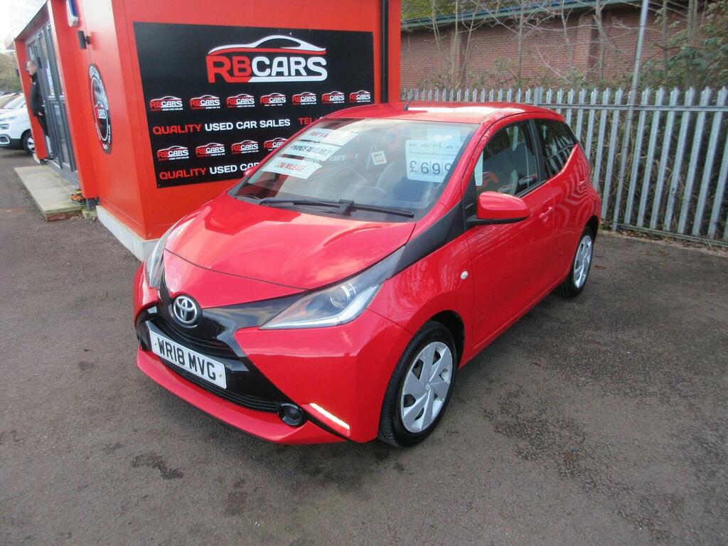 Toyota Aygo Hatchback 1.0 Vvt-i X-play Euro 6 201818 WR18MVG Red #2