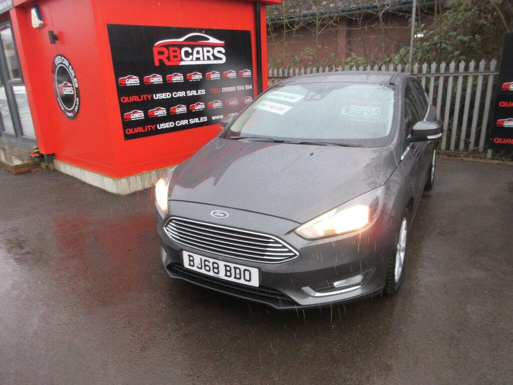 Ford Focus Hatchback 1.5 Tdci Titanium Euro 6 Ss 2018 BJ68BDO Grey #3