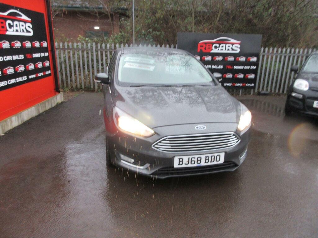 Ford Focus Hatchback 1.5 Tdci Titanium Euro 6 Ss 2018 Grey