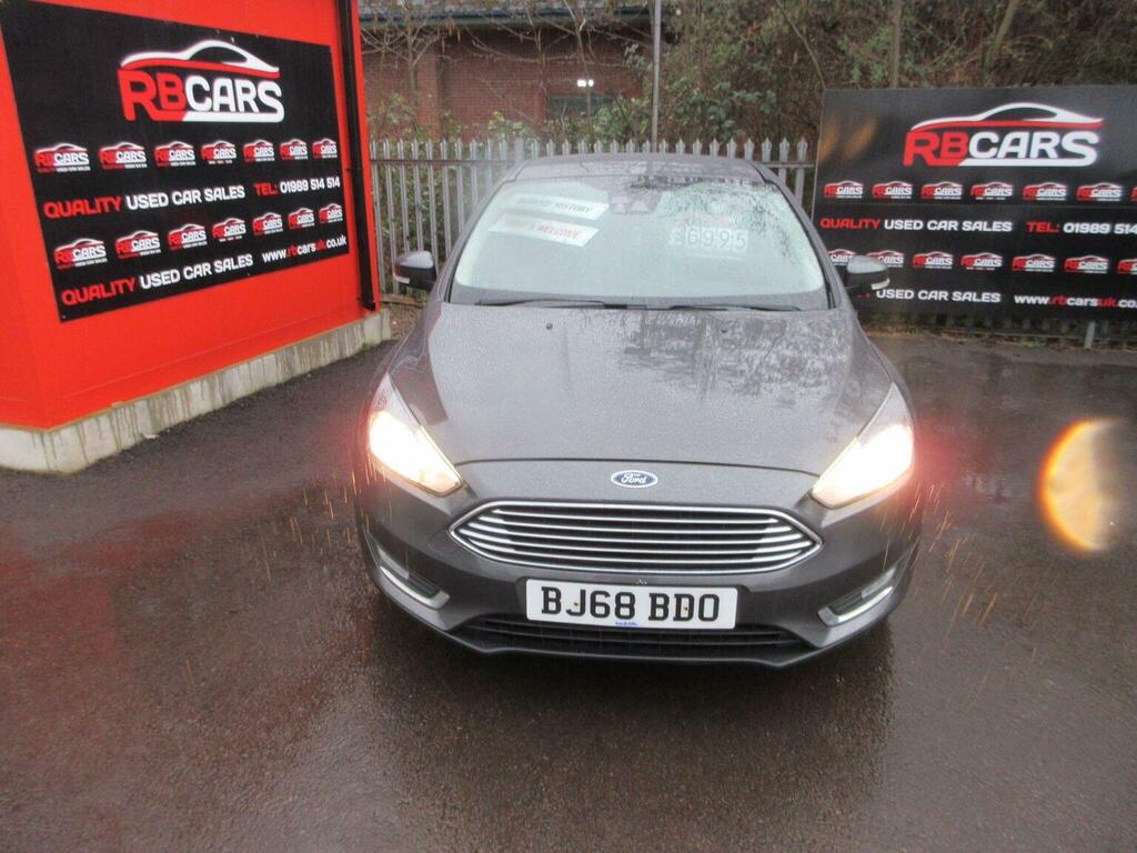 Ford Focus Hatchback 1.5 Tdci Titanium Euro 6 Ss 2018 BJ68BDO Grey #2