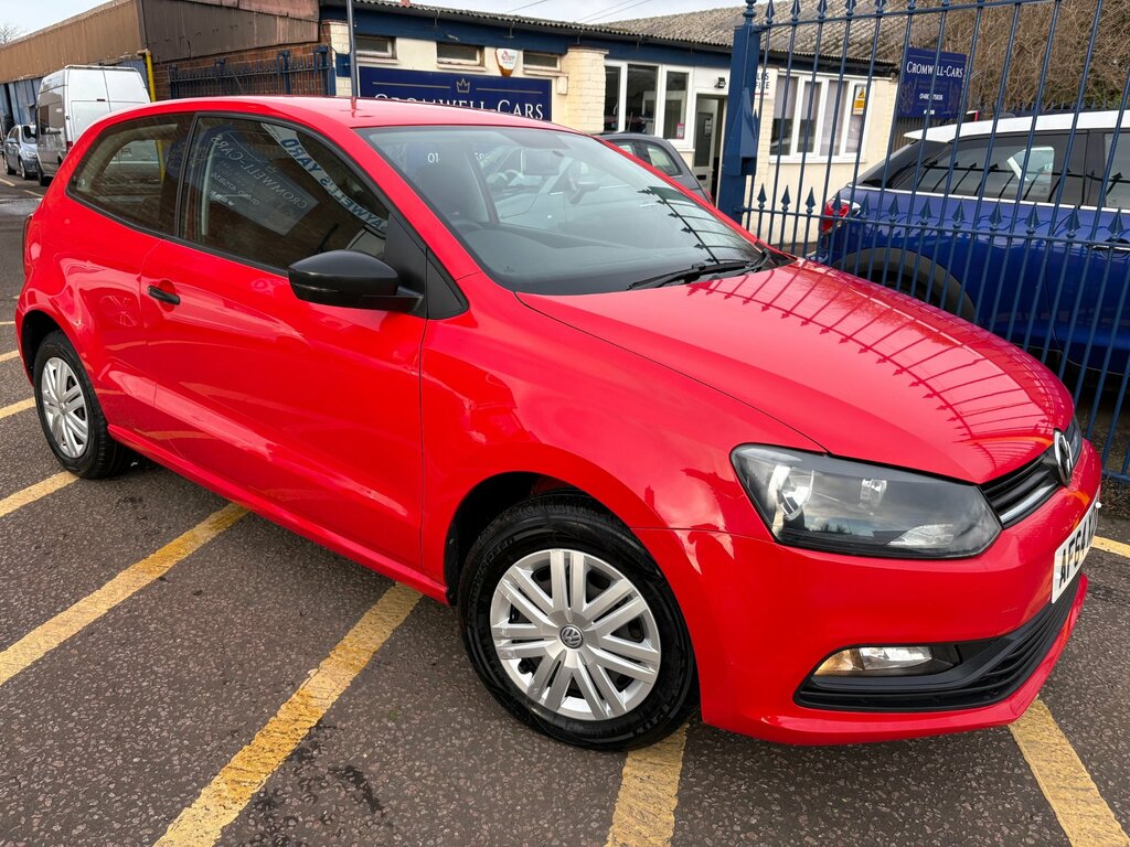 Volkswagen Polo 64 Plate 1.0 Bluemotion Tech S Hatchback Red