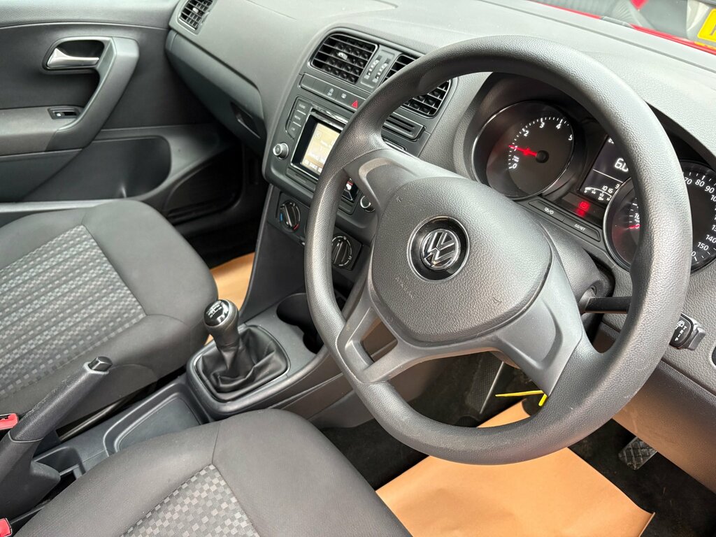 Volkswagen Polo 64 Plate 1.0 Bluemotion Tech S Hatchback AF64XZA Red #6