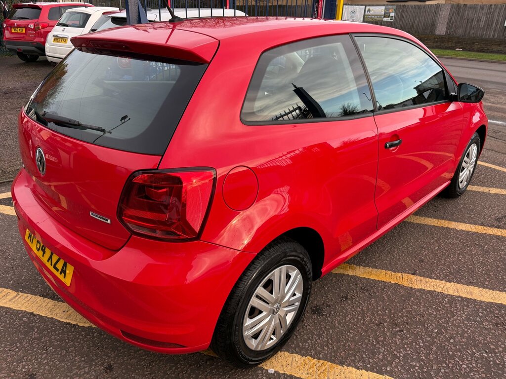 Volkswagen Polo 64 Plate 1.0 Bluemotion Tech S Hatchback AF64XZA Red #5