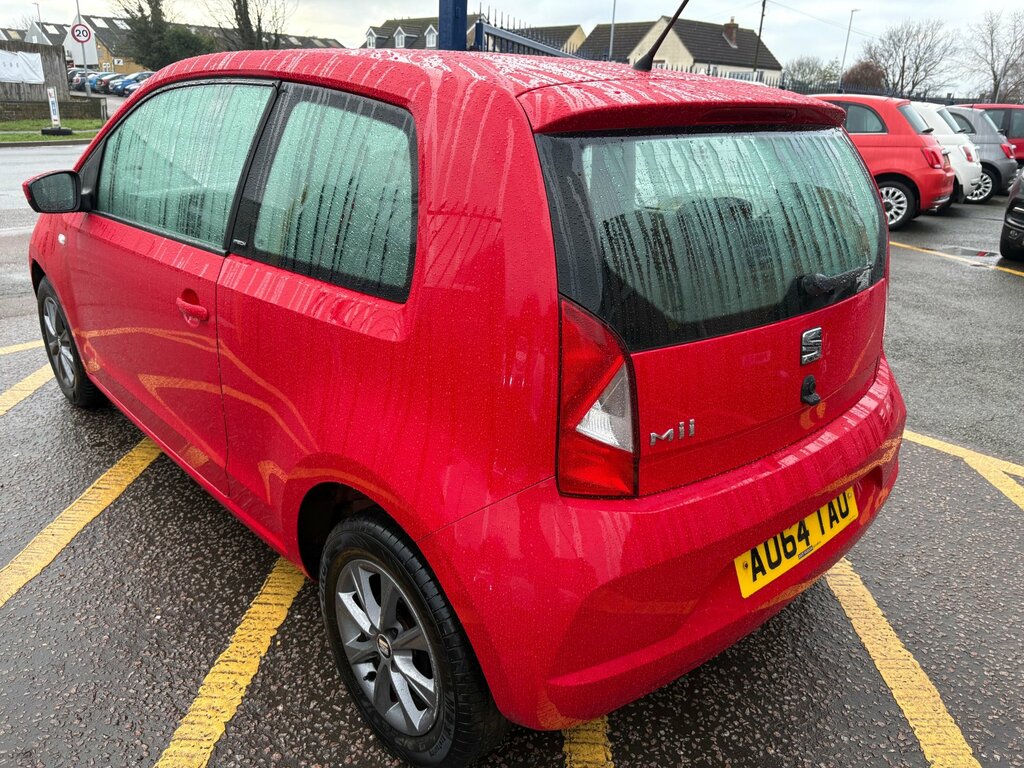 Seat MII 64 Plate 1.0 I Tech Hatchback AO64TAU Red #4