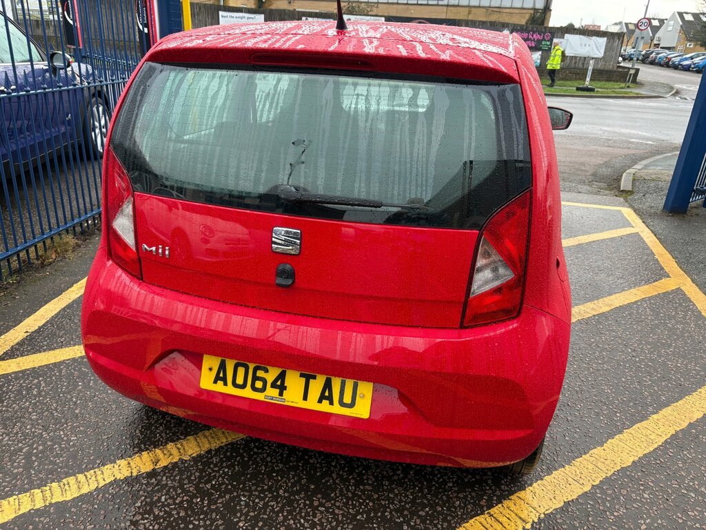 Seat MII 64 Plate 1.0 I Tech Hatchback AO64TAU Red #5