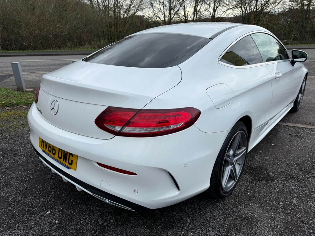 Mercedes-Benz C Class 2.1 D Amg Line G-tronic Euro 6 Ss HV66OWG White #3