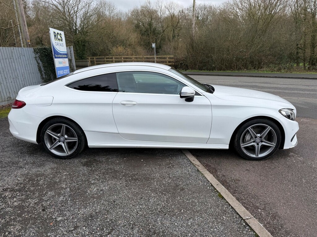Mercedes-Benz C Class 2.1 D Amg Line G-tronic Euro 6 Ss HV66OWG White #2
