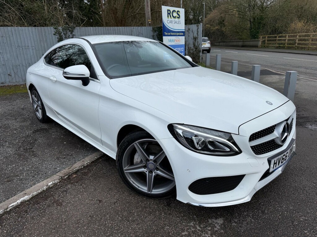 Mercedes-Benz C Class 2.1 D Amg Line G-tronic Euro 6 Ss White