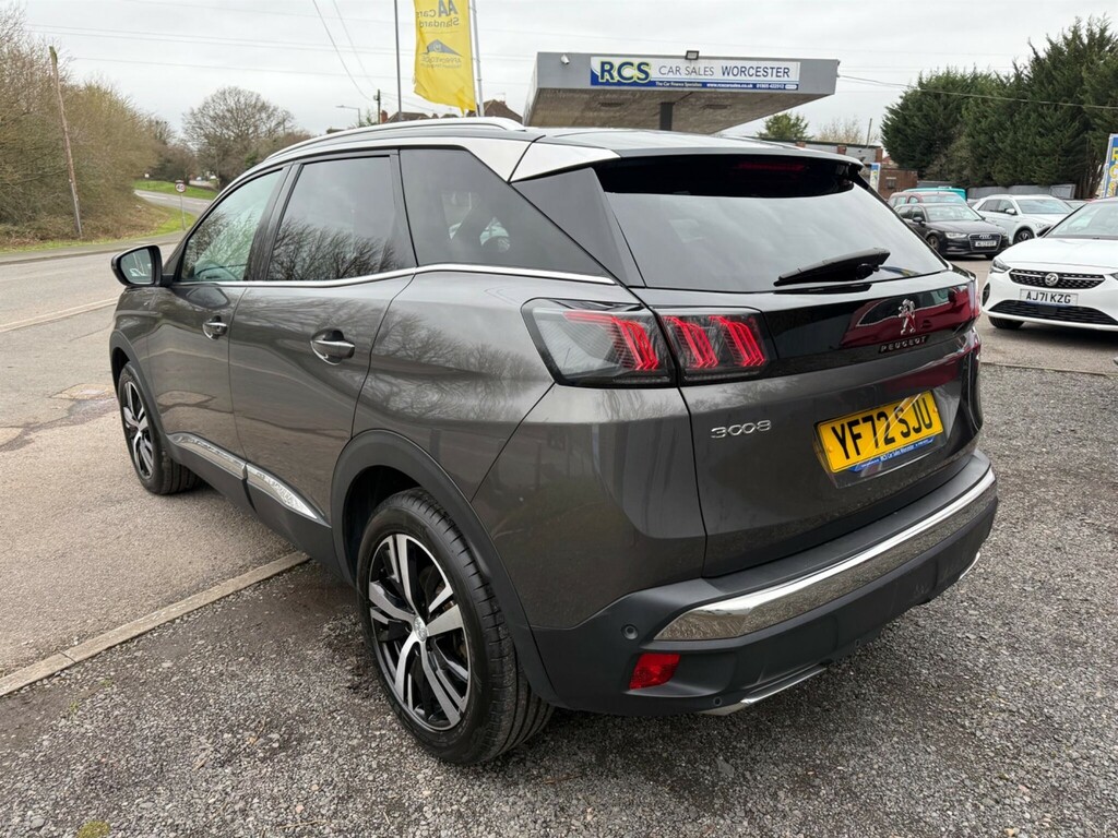 Peugeot 3008 1.5 Bluehdi Gt Euro 6 Ss YF72SJU Grey #5