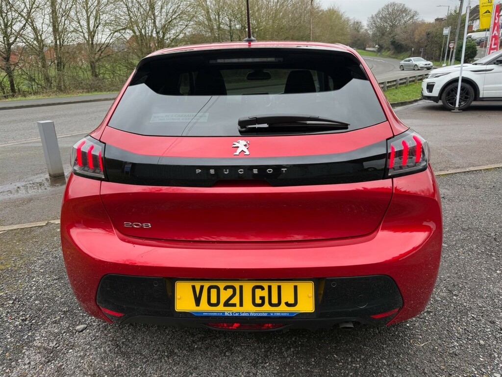 Peugeot 208 1.2 Puretech Allure Premium Euro 6 Ss VO21GUJ Red #4