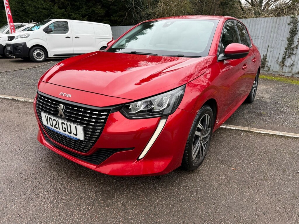 Peugeot 208 1.2 Puretech Allure Premium Euro 6 Ss VO21GUJ Red #5