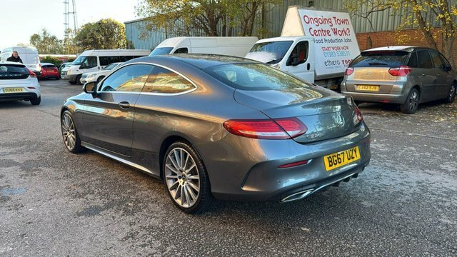 Mercedes-Benz C Class C 220 D Amg Line BG67UZY Grey #3
