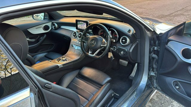 Mercedes-Benz C Class C 220 D Amg Line BG67UZY Grey #5