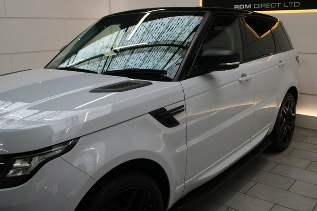 Land Rover Range Rover Sport Suv HN66MFO White #4