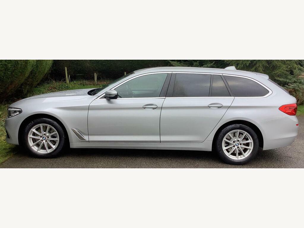 BMW 5 Series 2.0 520D Se Touring Xdrive Euro 6 S S YH67KUU Silver #4