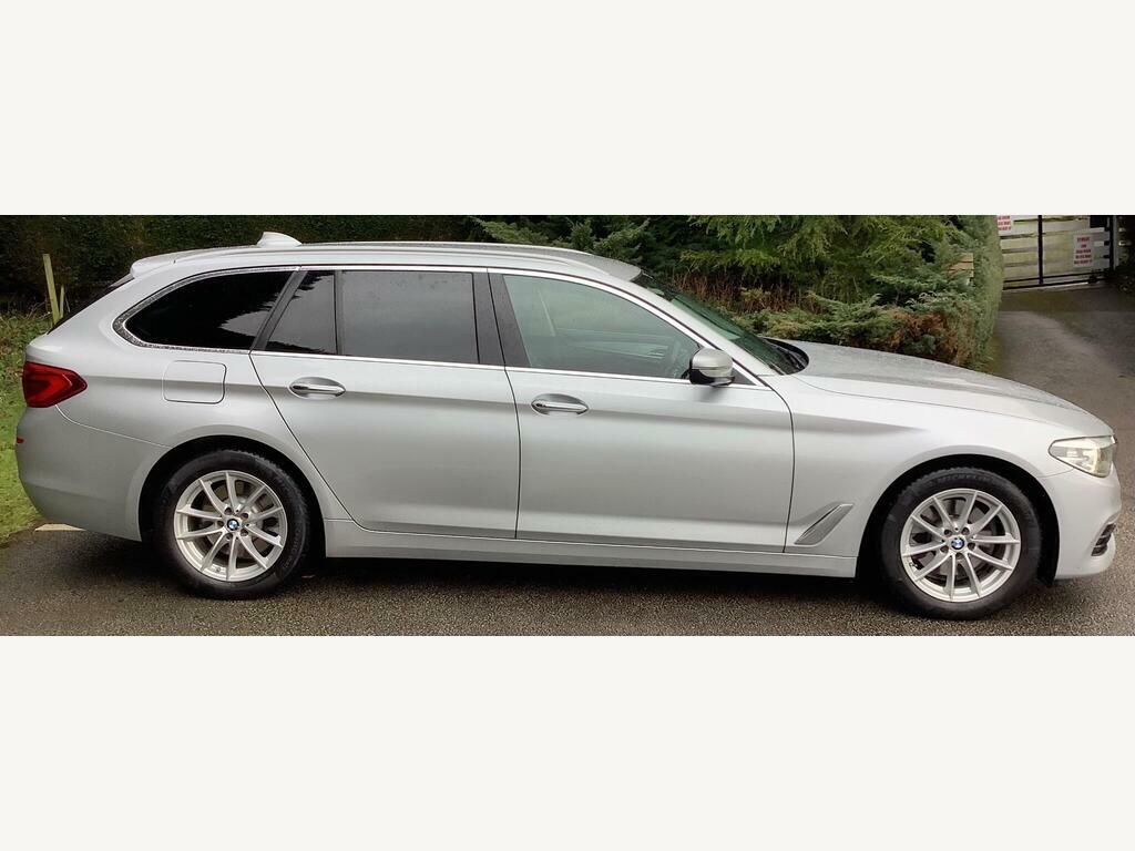 BMW 5 Series 2.0 520D Se Touring Xdrive Euro 6 S S YH67KUU Silver #2