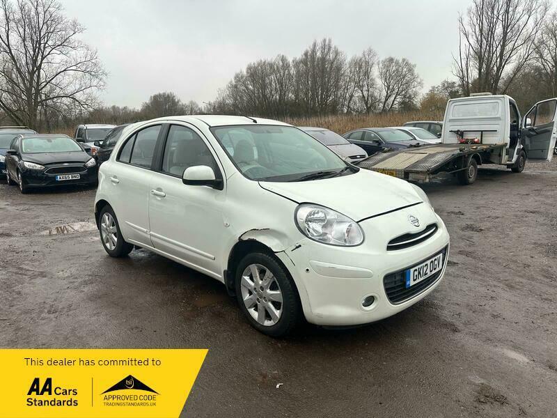 Nissan Micra 1.2 Dig-s Shiro Euro 5 Ss White