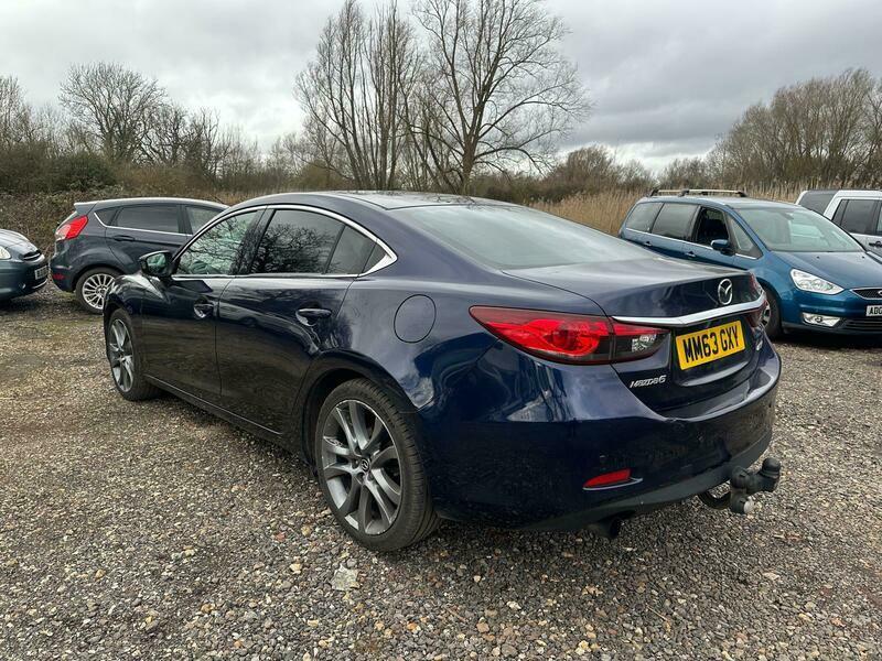 Mazda 6 2.2 Skyactiv-d Sport Nav Euro 6 Ss MM63GXV Blue #4