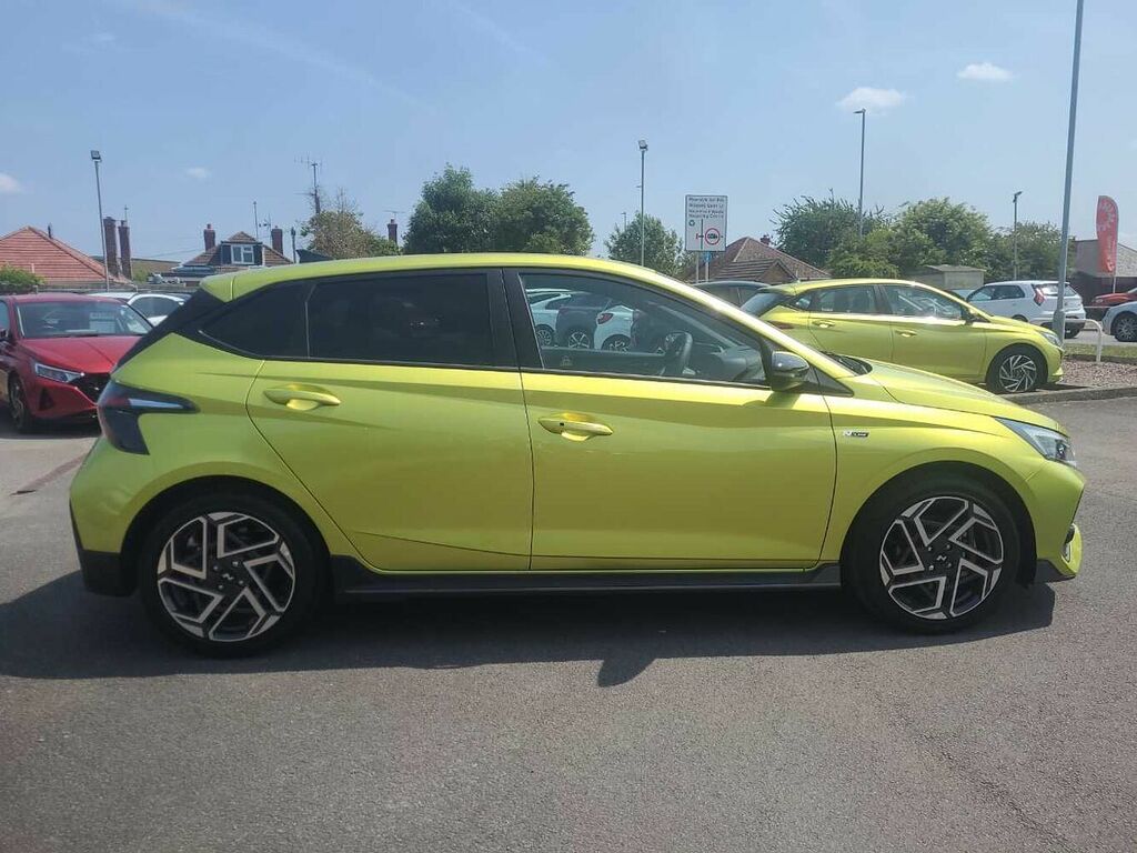 Hyundai I20 1.0T Gdi N Line S FX25ZHM Green #4
