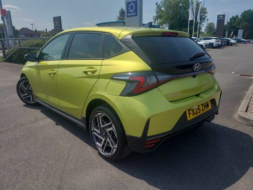 Hyundai I20 1.0T Gdi N Line S FX25ZHM Green #3