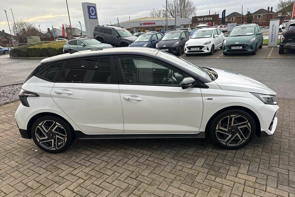Hyundai I20 1.0T Gdi N Line S FX75XJP White #4