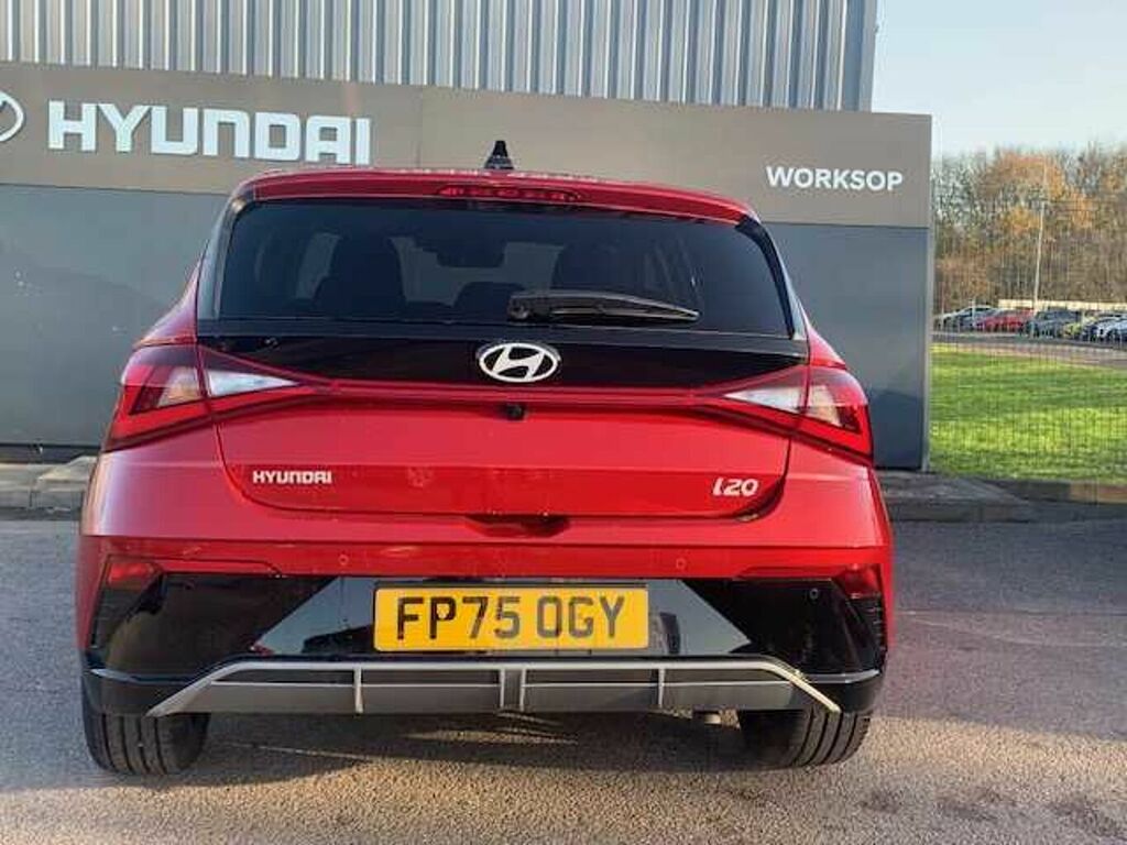 Hyundai I20 1.0T Gdi Premium Red #4