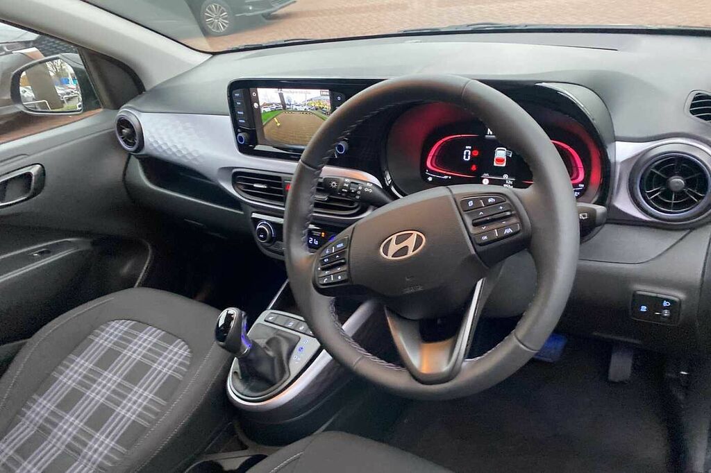 Hyundai I10 1.2 79 Premium Nav FG75UYB Black #6