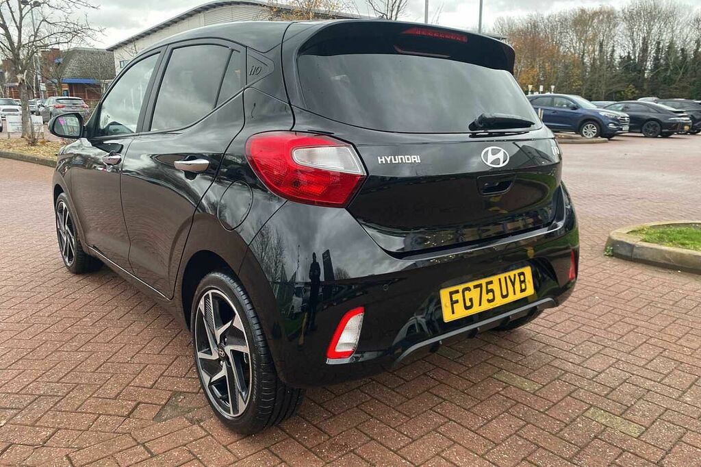 Hyundai I10 1.2 79 Premium Nav FG75UYB Black #3