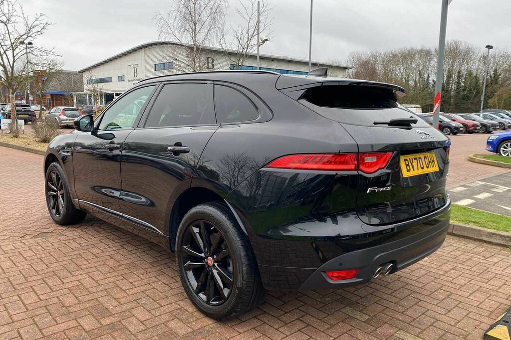 Jaguar F-Pace 2.0D 180 Chequered Flag Awd BV70GHH Black #3