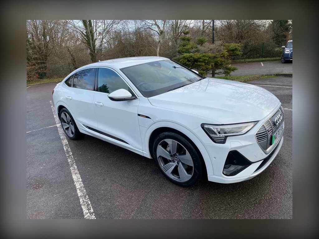 Audi E-tron 55 S Line Sportback Quattro 95Kwh White