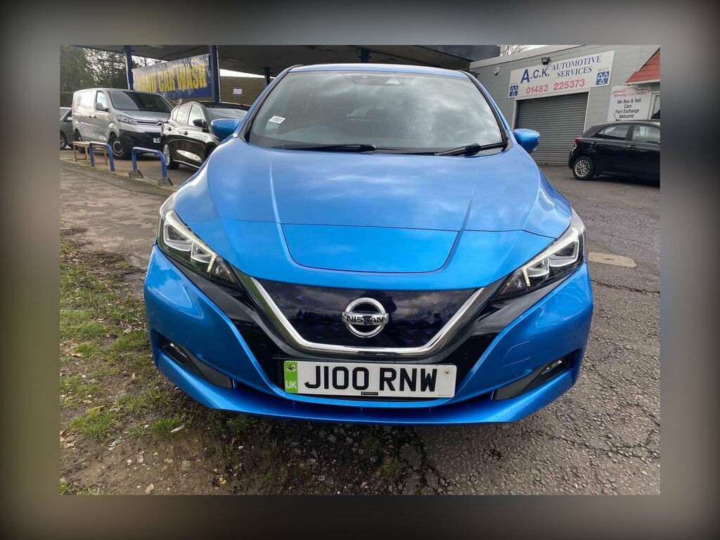 Nissan Leaf 62Kwh E Tekna J100RNW Blue #3