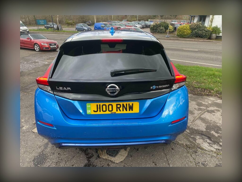 Nissan Leaf 62Kwh E Tekna J100RNW Blue #4