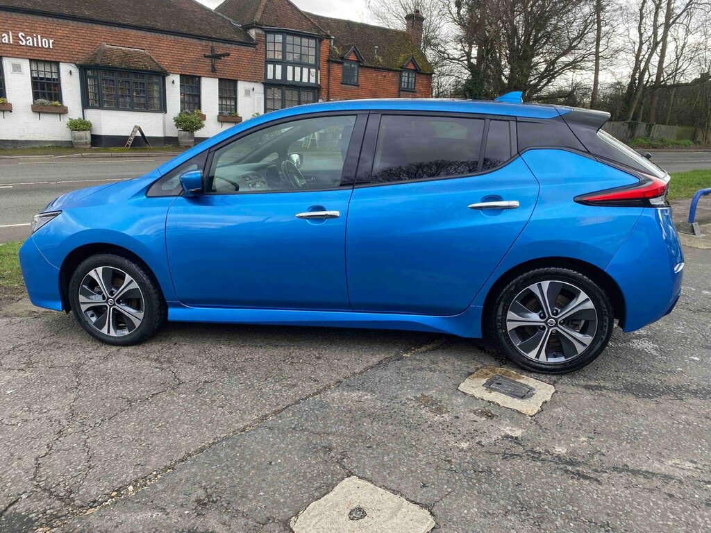 Nissan Leaf 62Kwh E Tekna J100RNW Blue #6