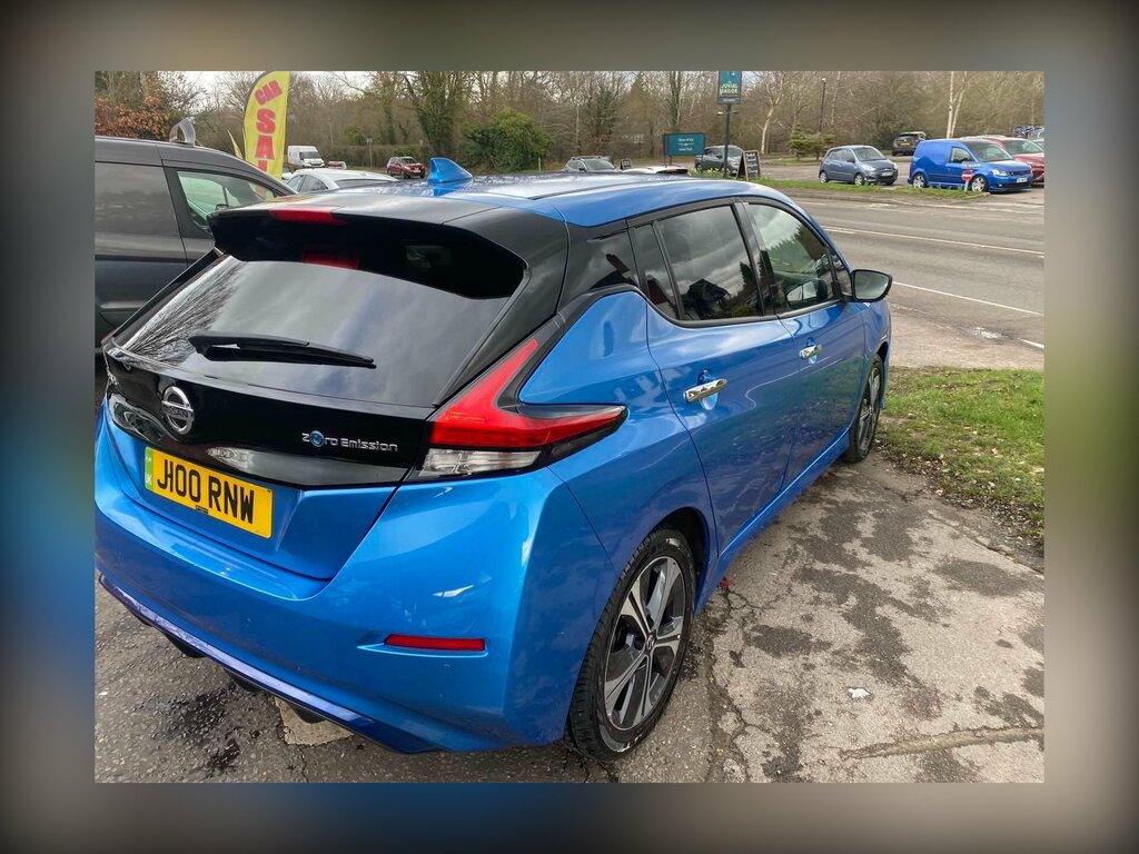 Nissan Leaf 62Kwh E Tekna J100RNW Blue #5