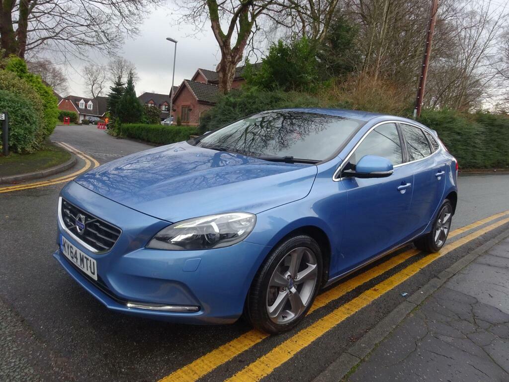 Volvo V40 2.0 D4 Se Lux Nav Geartronic Euro 6 S S Blue #3