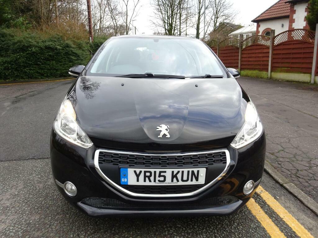 Peugeot 208 1.2 Vti Puretech Active Euro 6 YR15KUN Black #2
