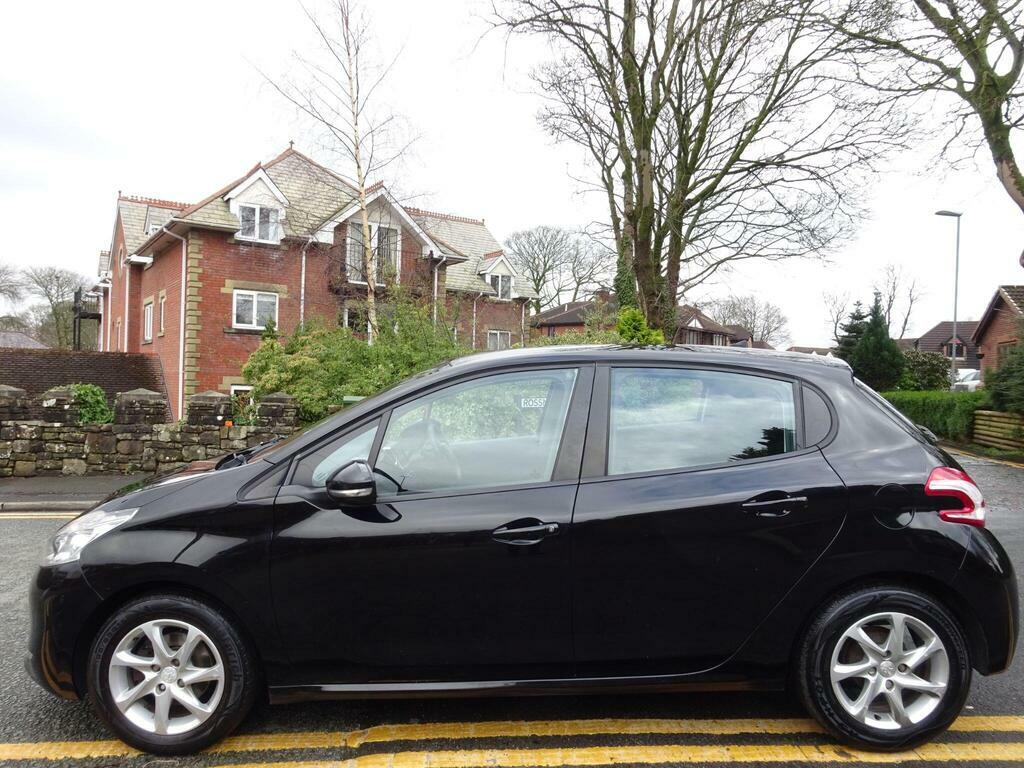 Peugeot 208 1.2 Vti Puretech Active Euro 6 YR15KUN Black #6
